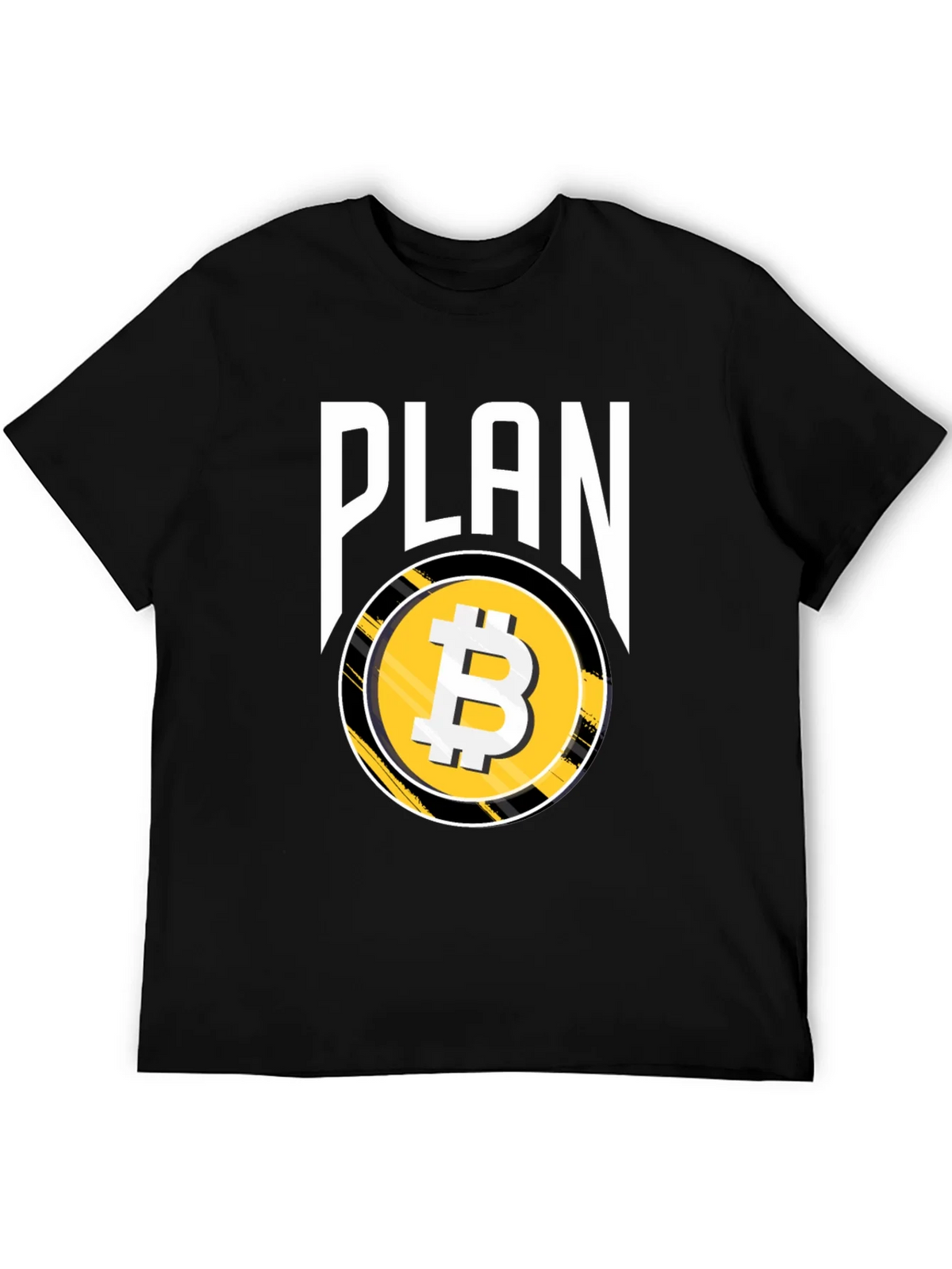 Bitcoin Plan Black T-Shirt Crypto HODL product image 5