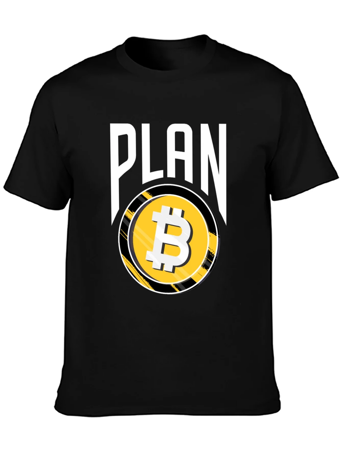 Bitcoin Plan Black T-Shirt Crypto HODL product image 3