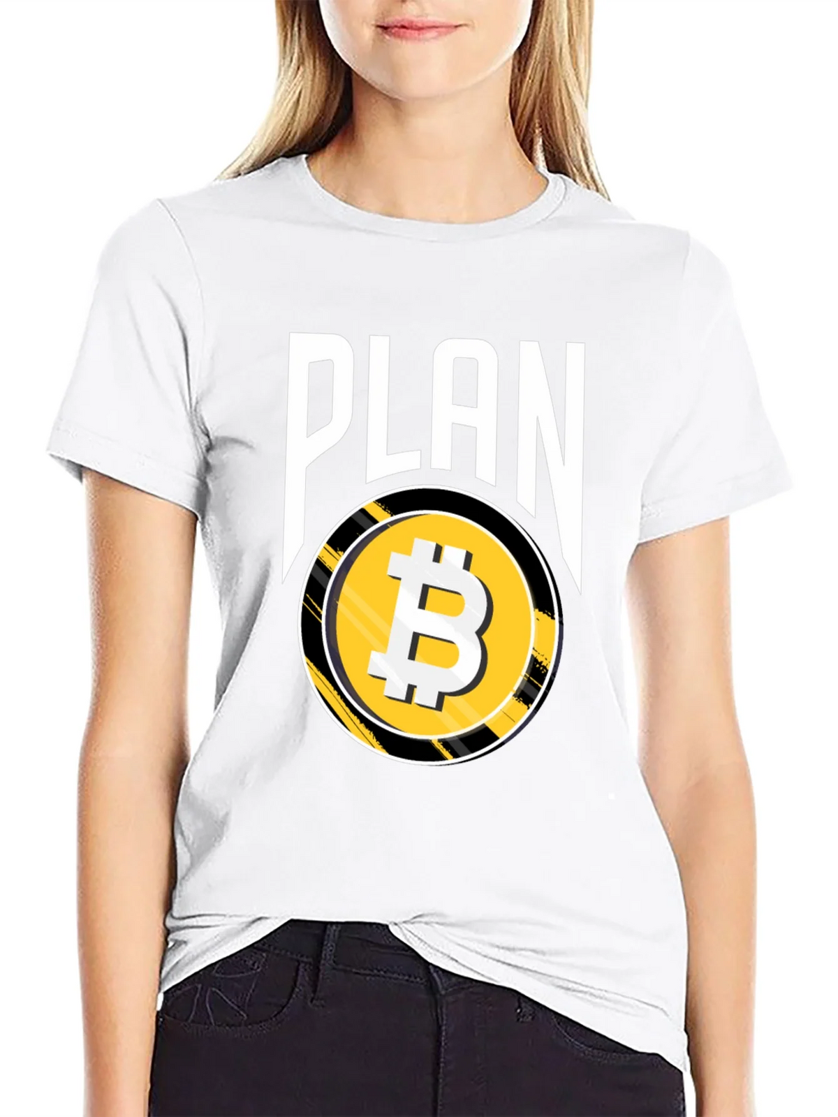 Bitcoin Plan Black T-Shirt Crypto HODL product image 8