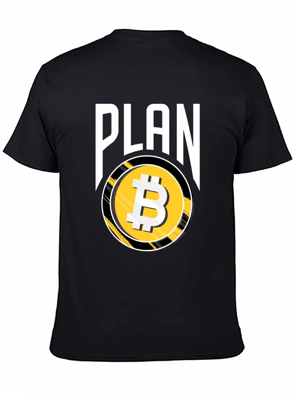 Bitcoin Plan Black T-Shirt Crypto HODL product image 4