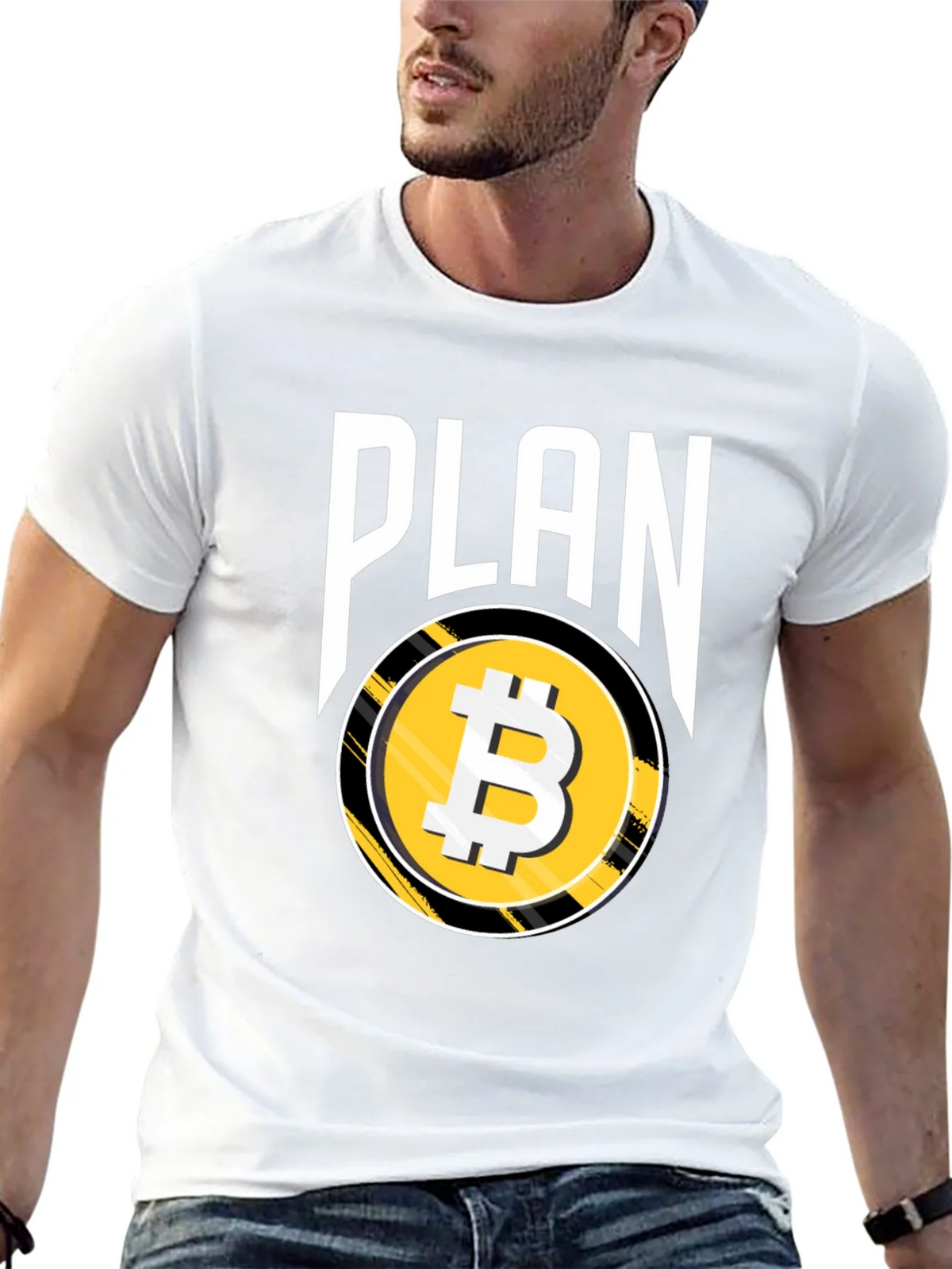 Bitcoin Plan Black T-Shirt Crypto HODL product image 12