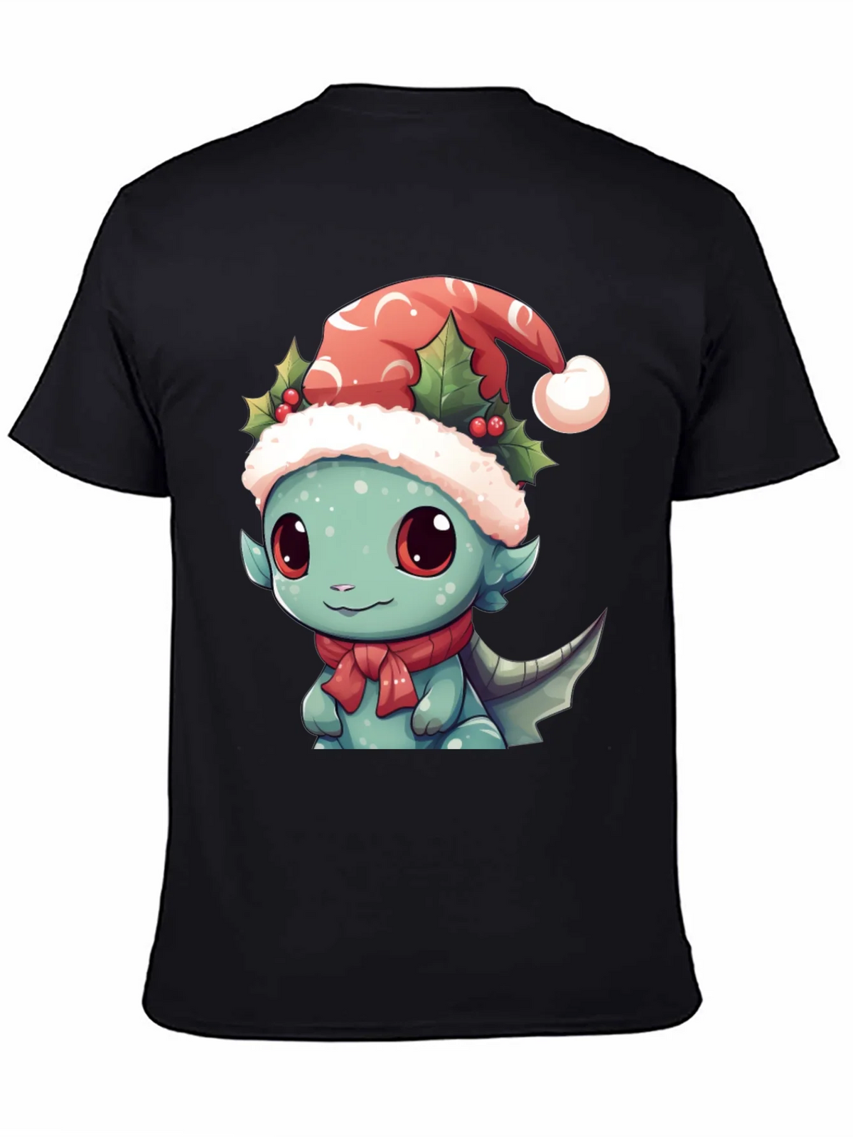 Christmas Dragon T-Shirt - Festive Holiday Apparel