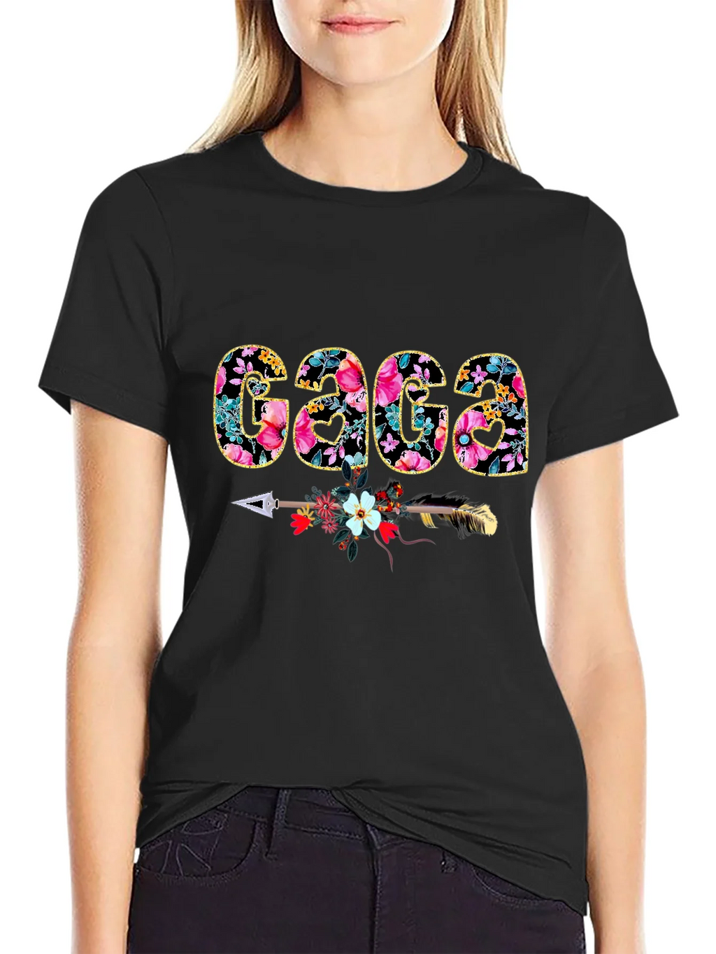 Floral Gaga T-Shirt - Arrow Design product image 2