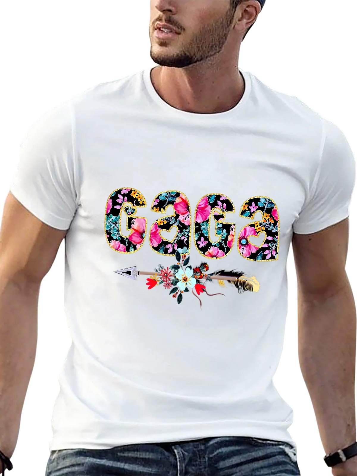 Floral Gaga T-Shirt - Arrow Design product image 12