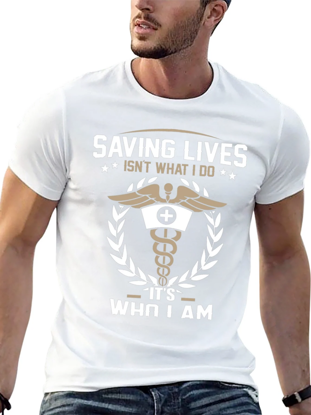 Saving Lives Graphic T-Shirt - Unisex product image 12