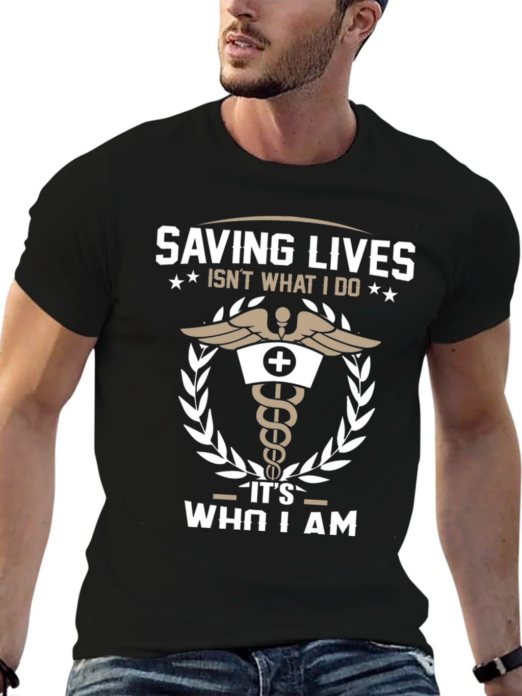 Saving Lives Graphic T-Shirt - Unisex product image 6