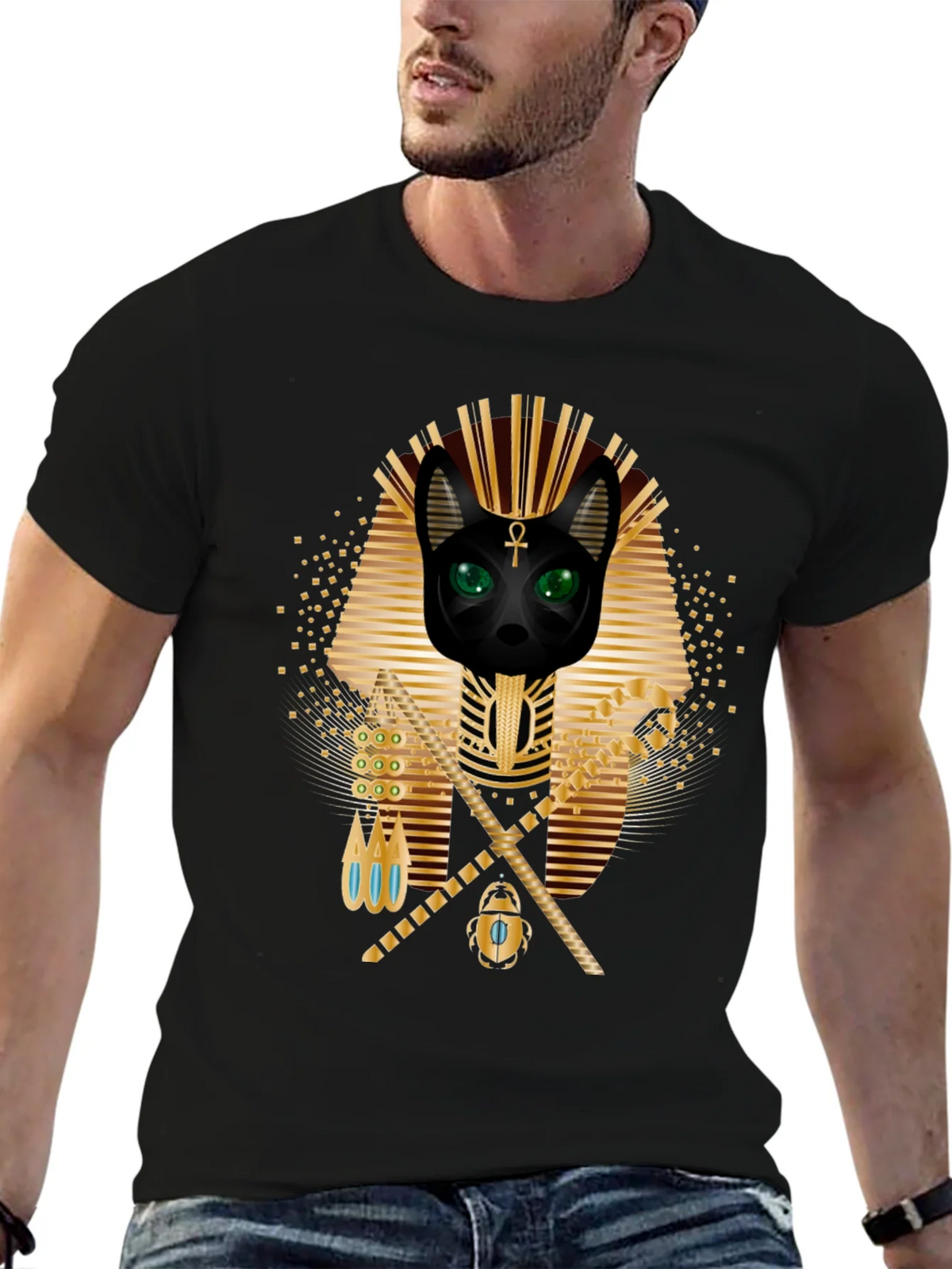 Egyptian Cat God T-Shirt product image 6
