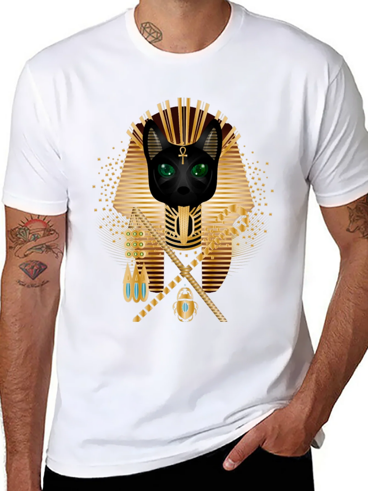 Egyptian Cat God T-Shirt product image 7