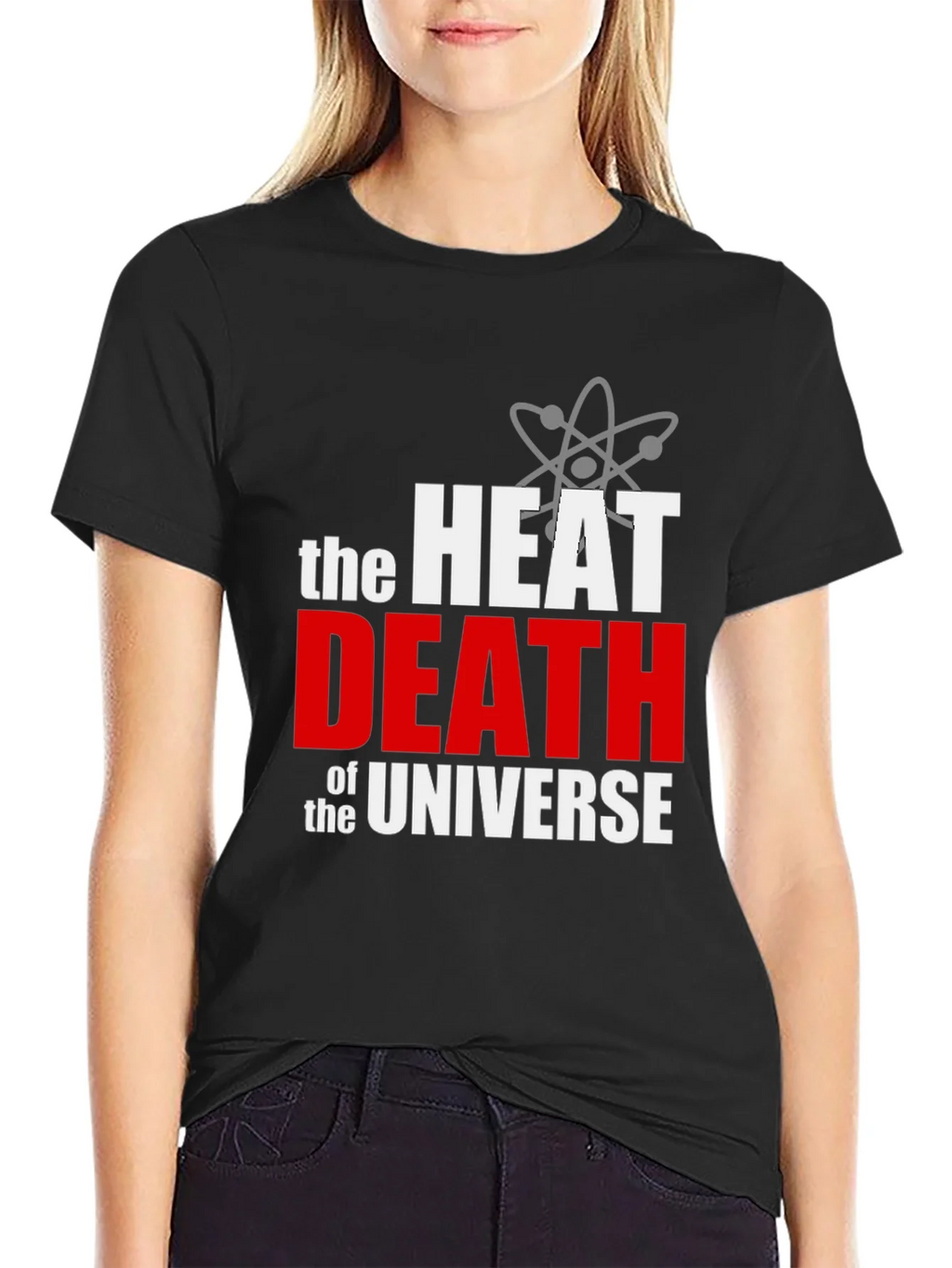 Heat Death of the Universe Graphic Tee - Black Cotton product image 2