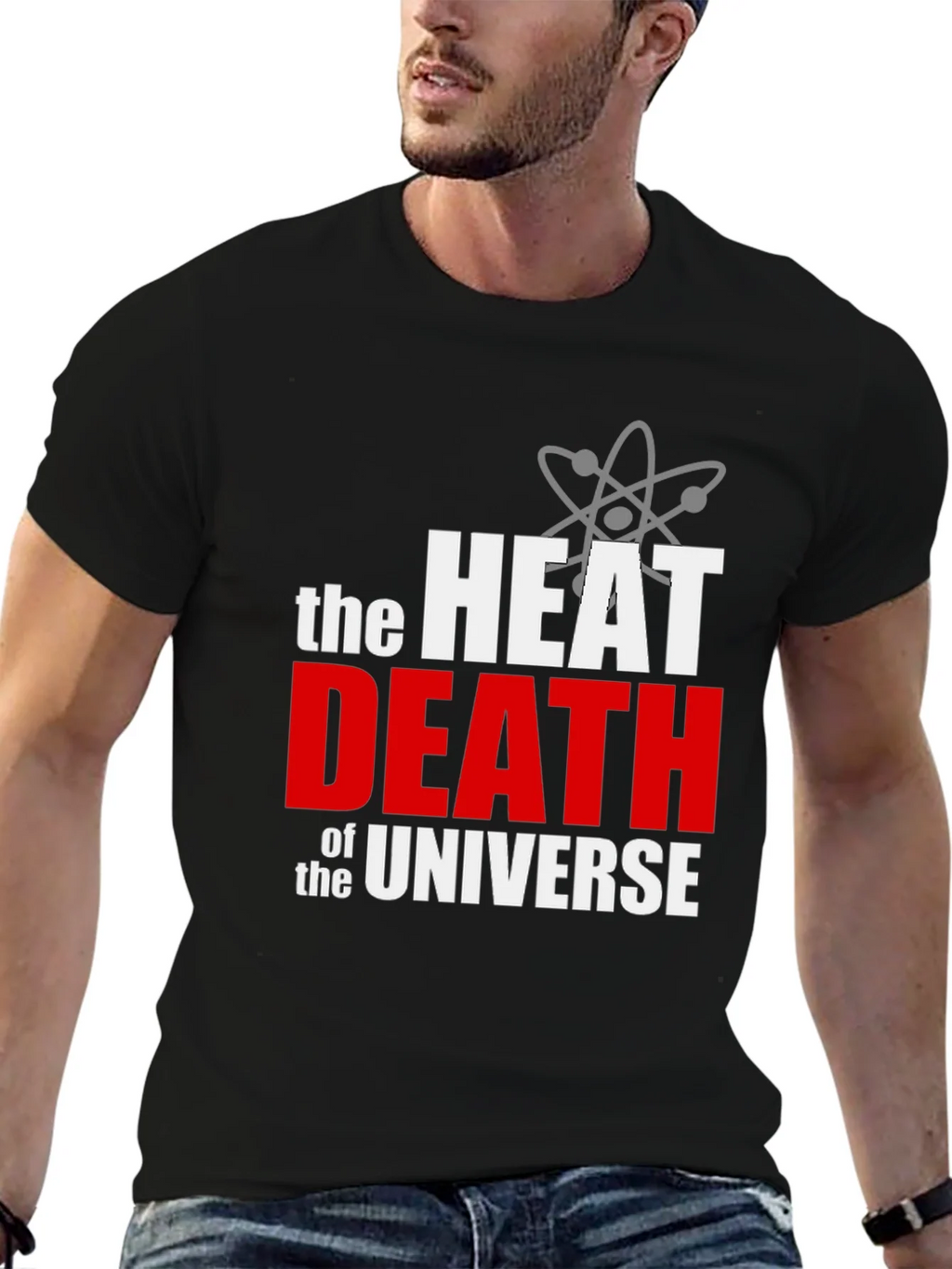 Heat Death of the Universe Graphic Tee - Black Cotton product image 6