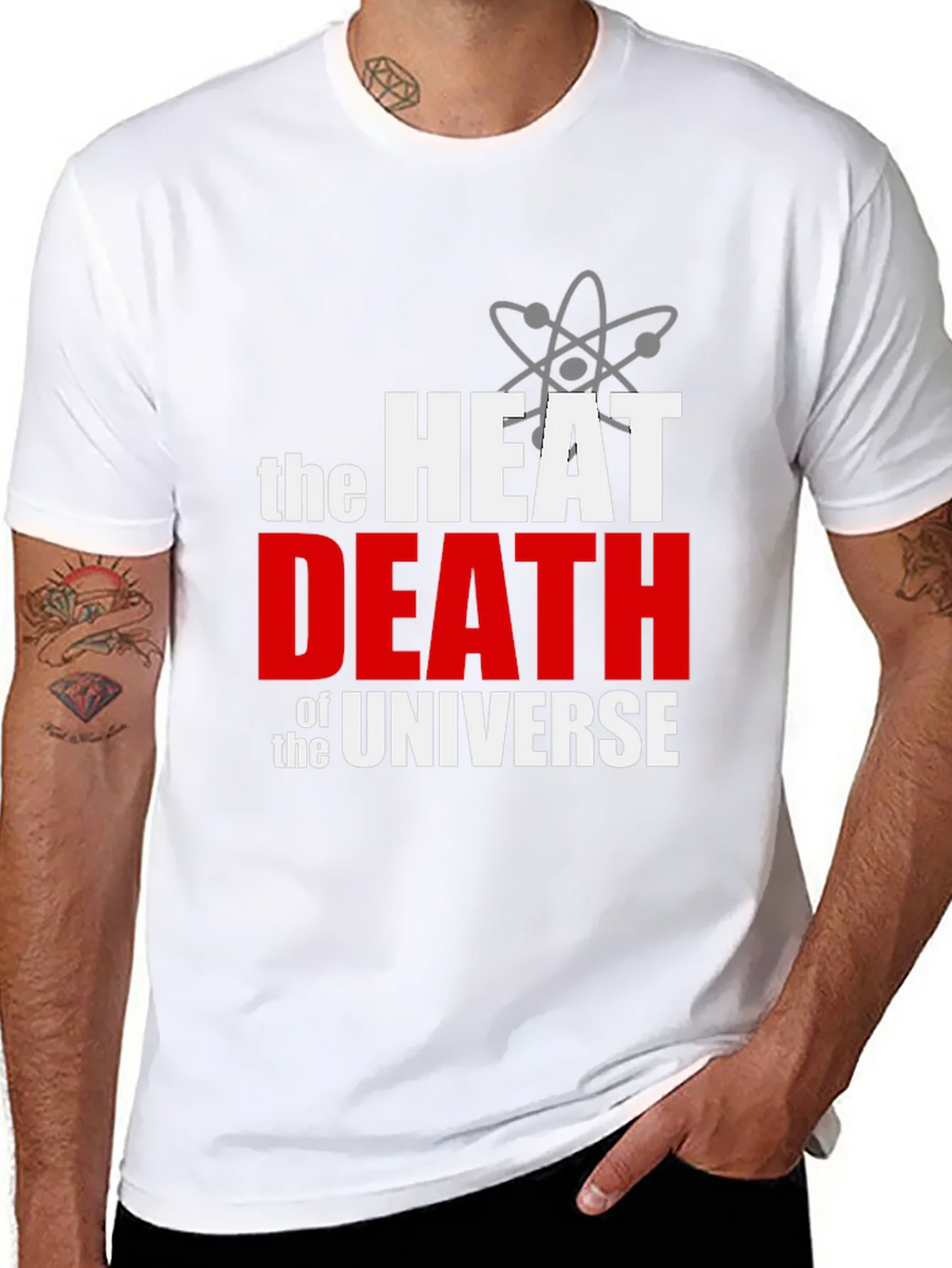 Heat Death of the Universe Graphic Tee - Black Cotton product image 7