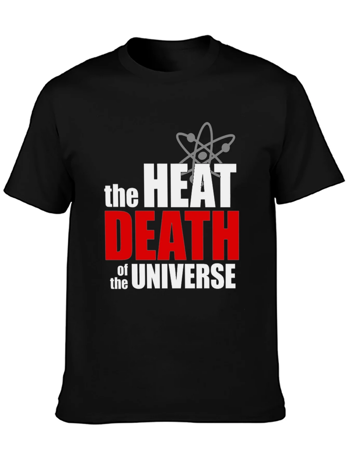 Heat Death of the Universe Graphic Tee - Black Cotton product image 3