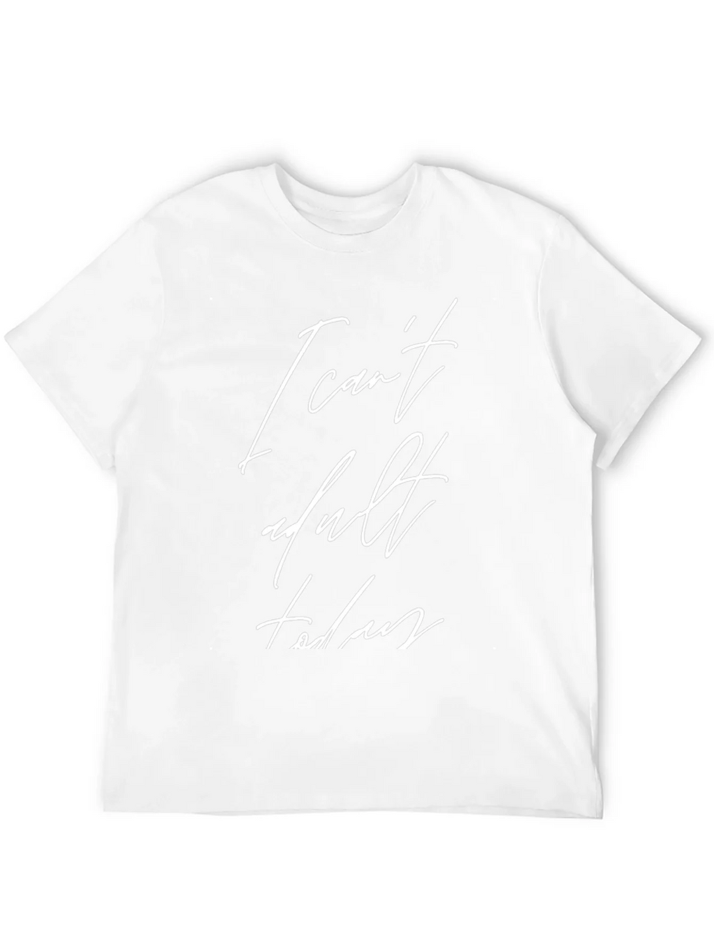 Funny I Cant Adult Today Black Graphic Tee product image 11
