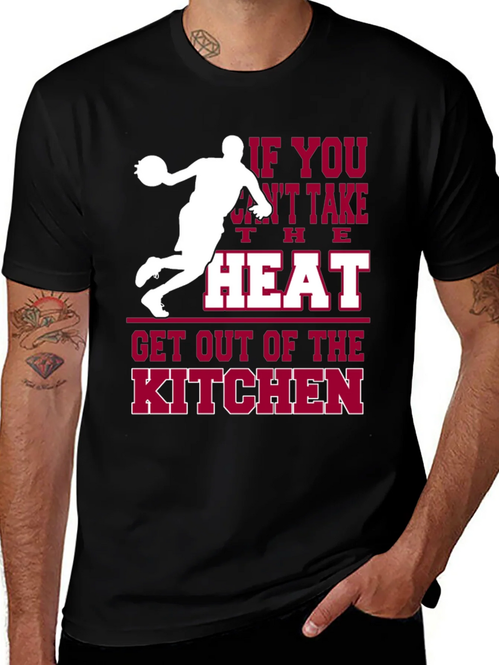 Basketball Heat Kitchen T-Shirt product image 1
