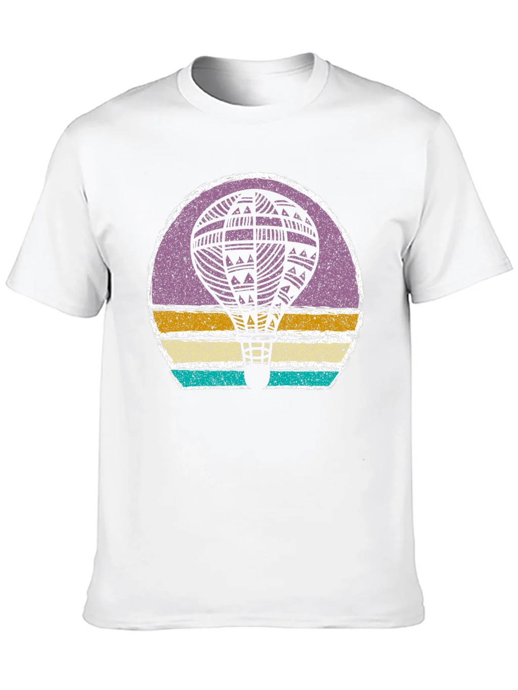 Retro Hot Air Balloon Graphic Tee product image 9