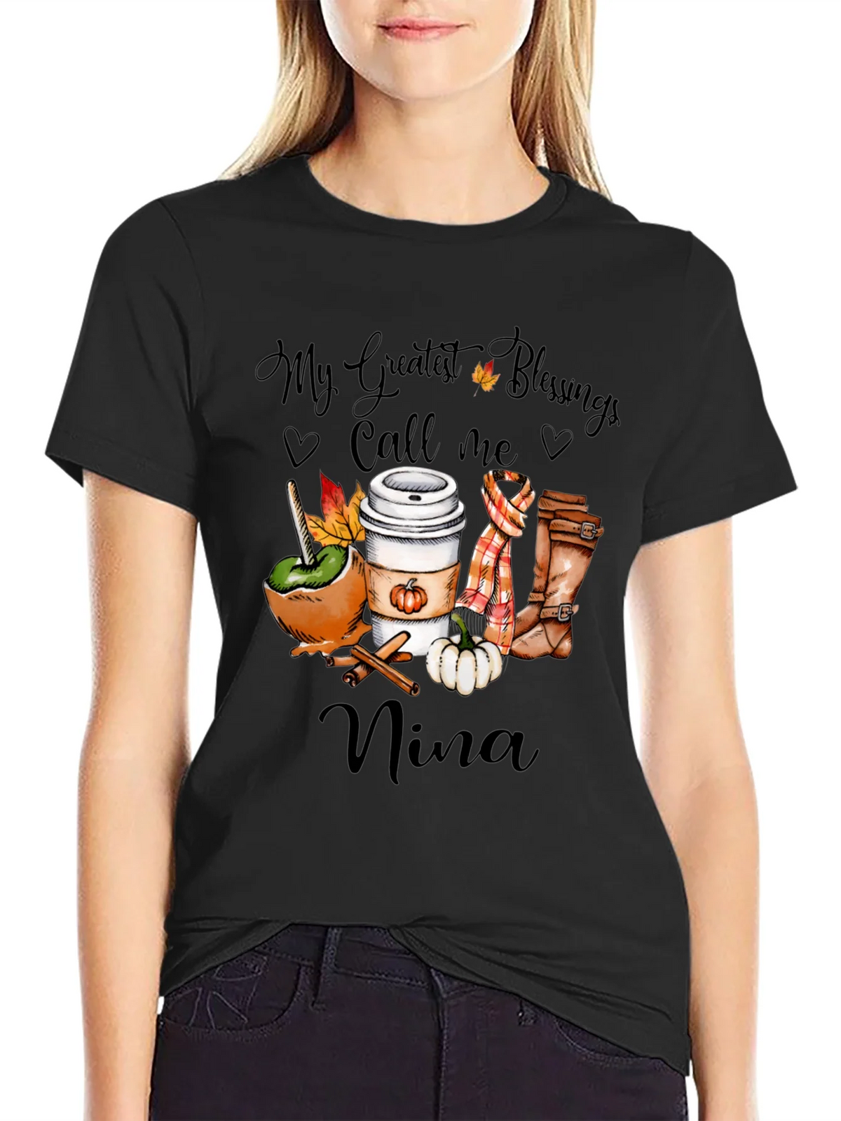 Fall Blessings Nina T-Shirt product image 2