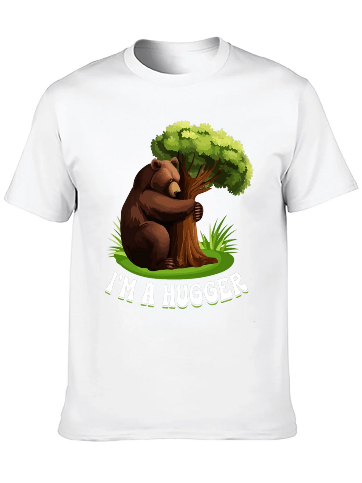 Im A Hugger T-Shirt - Bear Hugging Tree Graphic Tee product image 9
