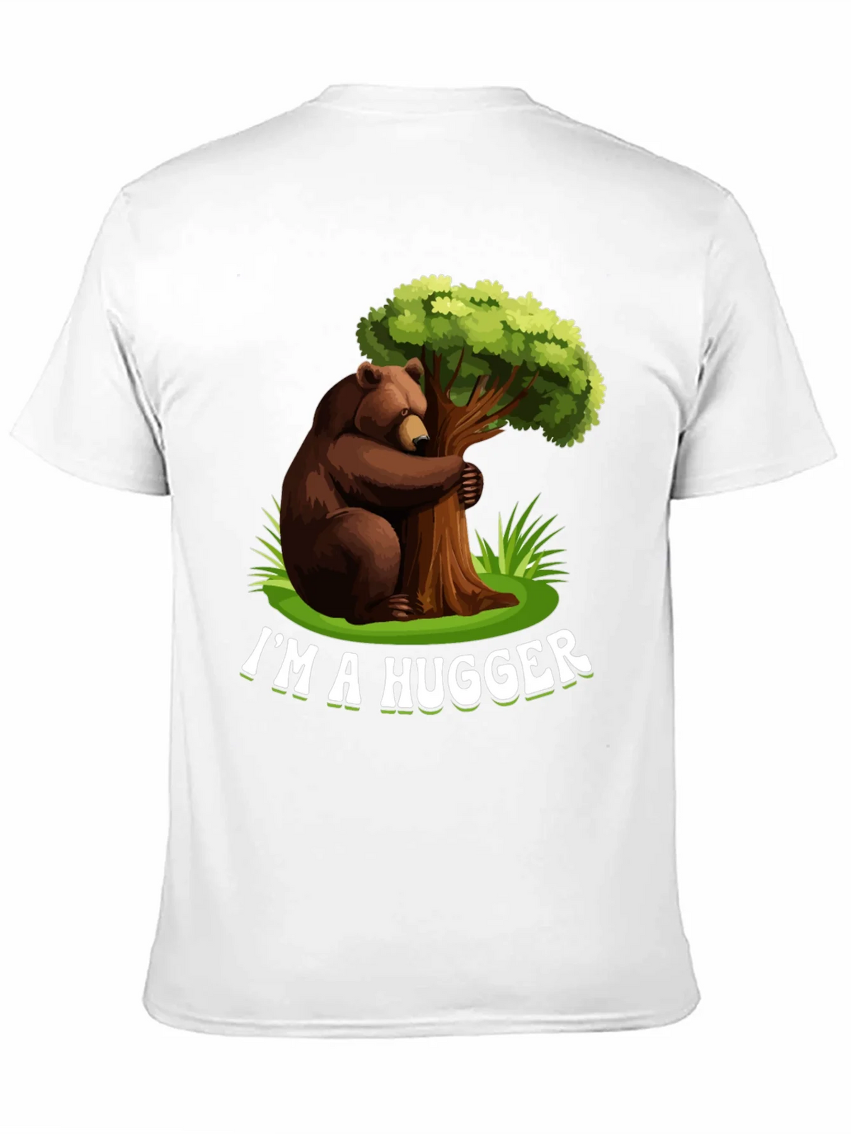 Im A Hugger T-Shirt - Bear Hugging Tree Graphic Tee product image 10