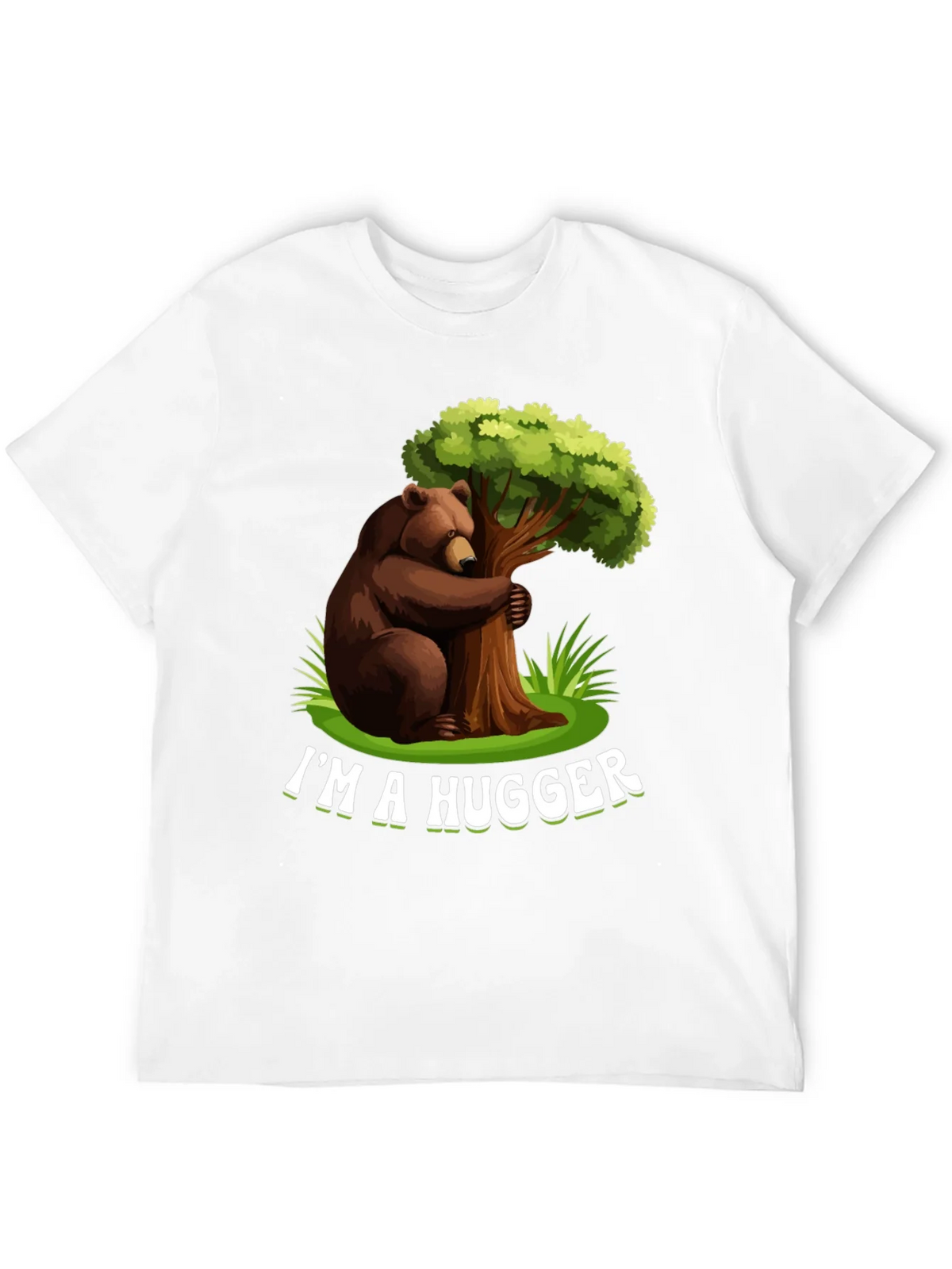 Im A Hugger T-Shirt - Bear Hugging Tree Graphic Tee product image 11