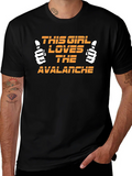 Avalanche Fan T-Shirt - Loves the Team! product image 1