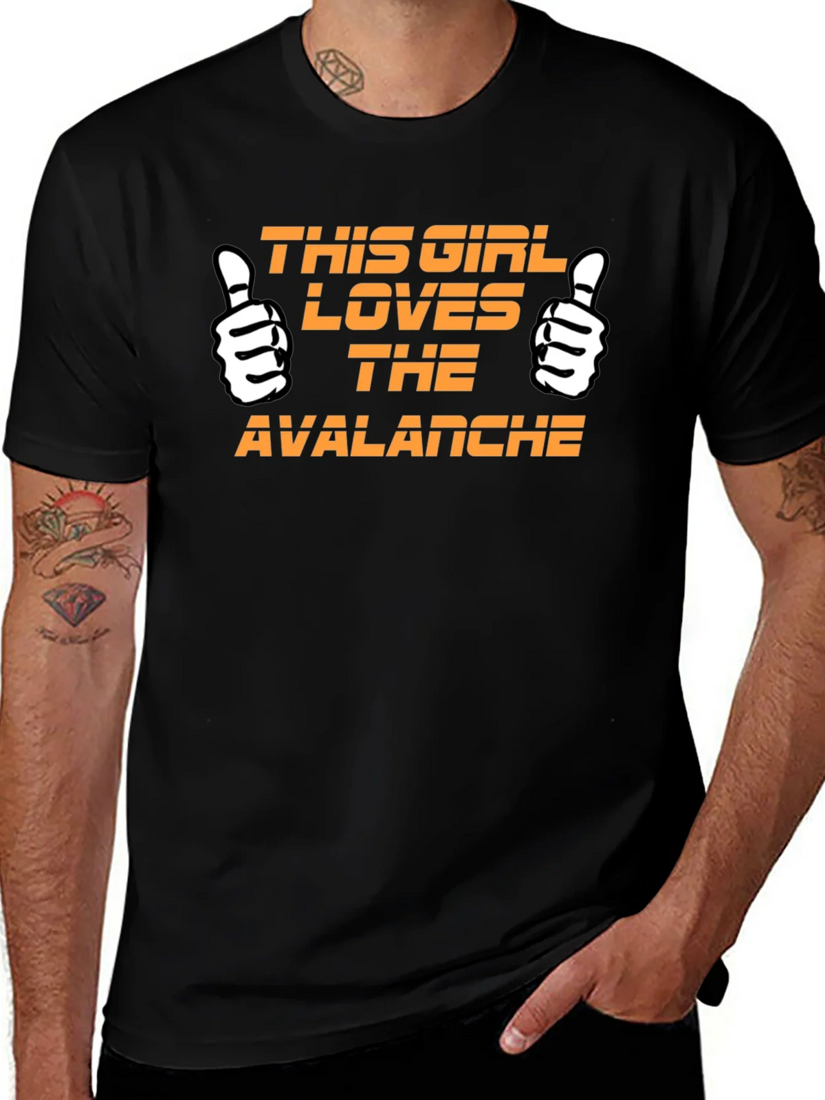Avalanche Fan T-Shirt - Loves the Team! product image 1