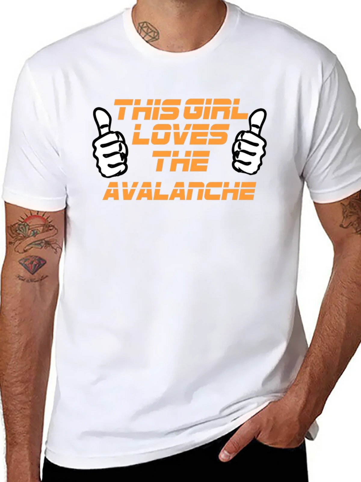 Avalanche Fan T-Shirt - Loves the Team! product image 7