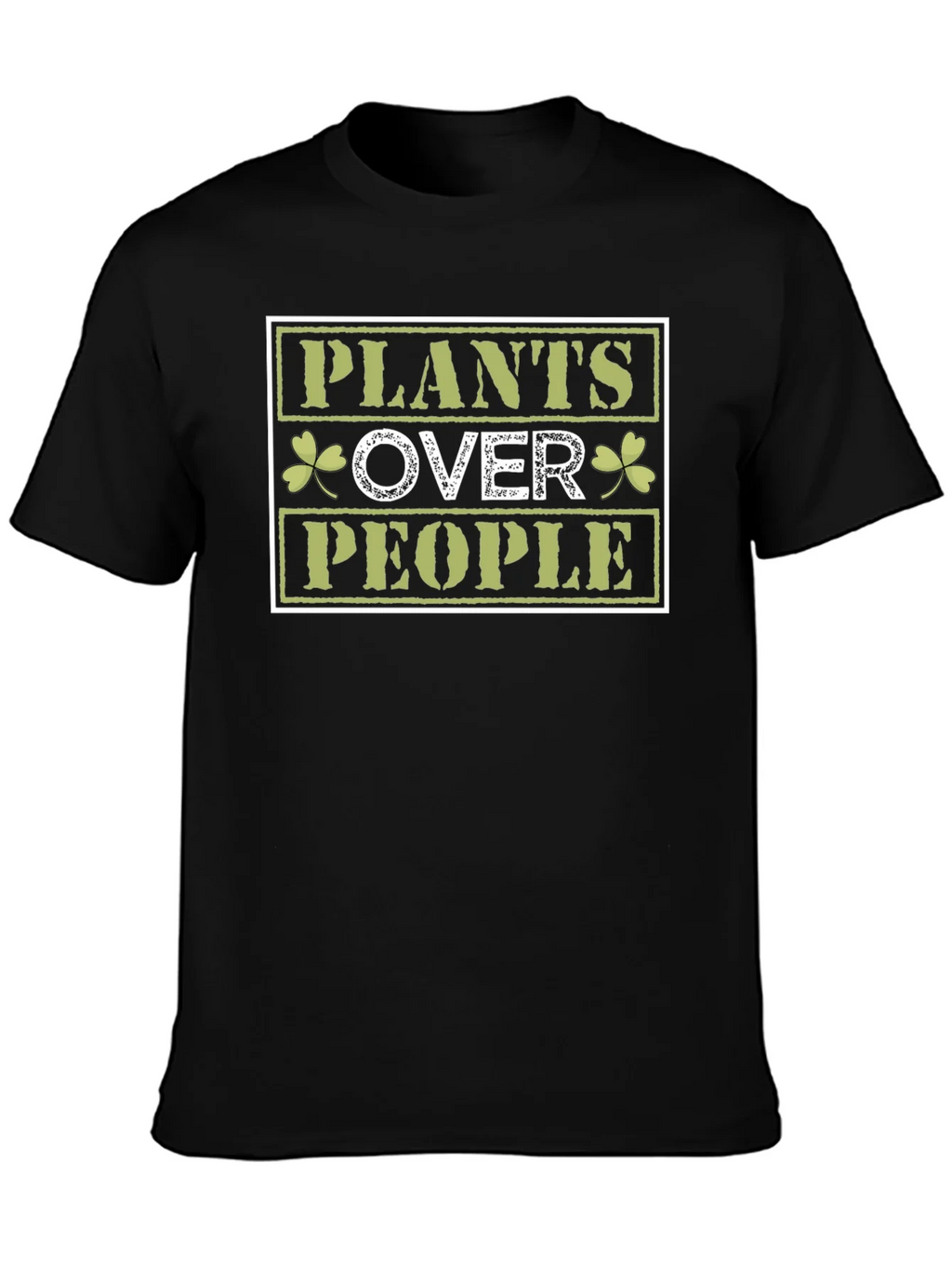 Plants Over People Graphic T-Shirt - Nature Lover Tee product image 3
