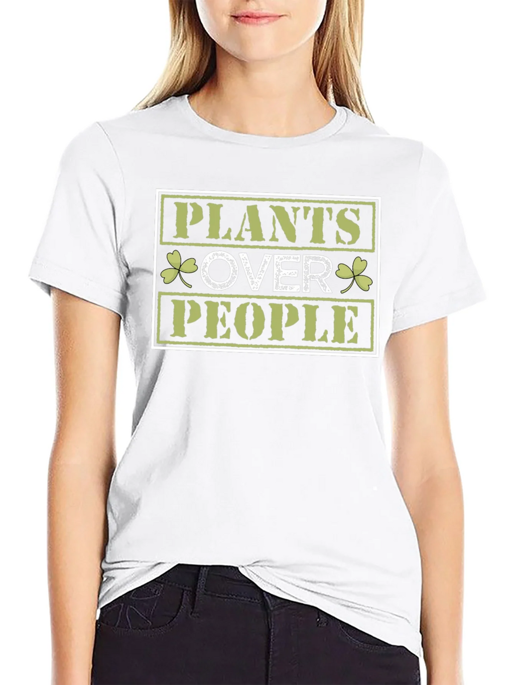 Plants Over People Graphic T-Shirt - Nature Lover Tee product image 5