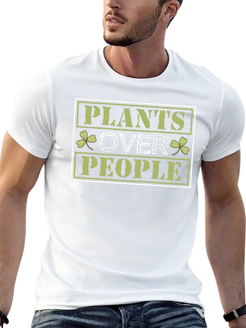 Plants Over People Graphic T-Shirt - Nature Lover Tee product image 8