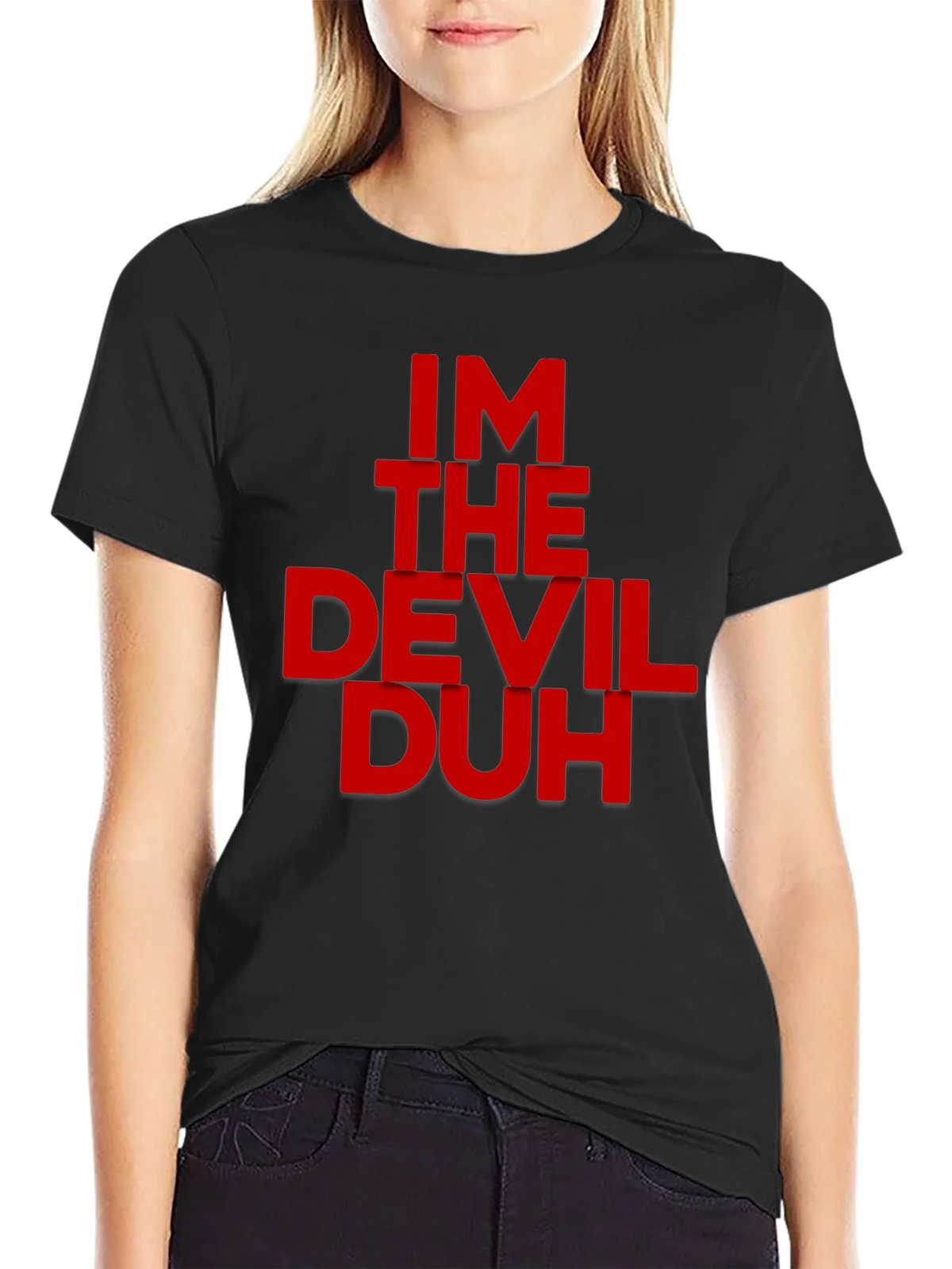 Im The Devil Duh Graphic Tee product image 2