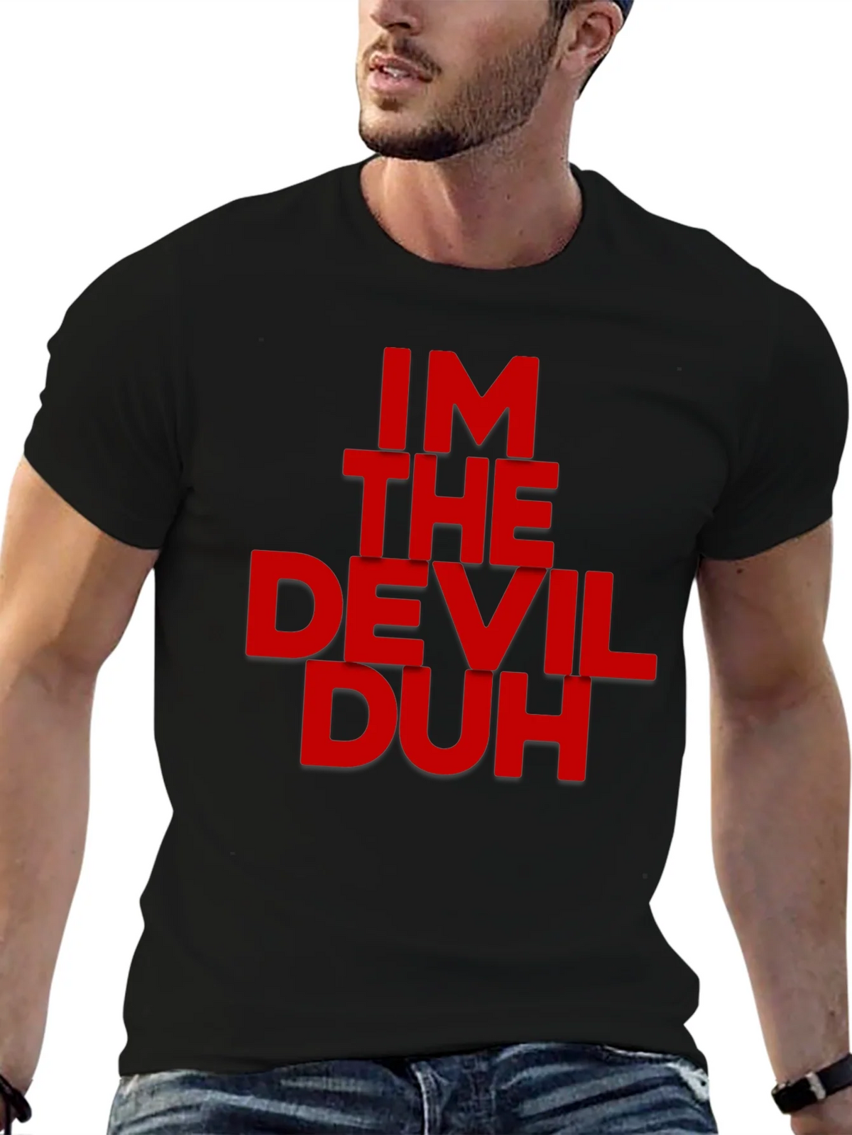 Im The Devil Duh Graphic Tee product image 6