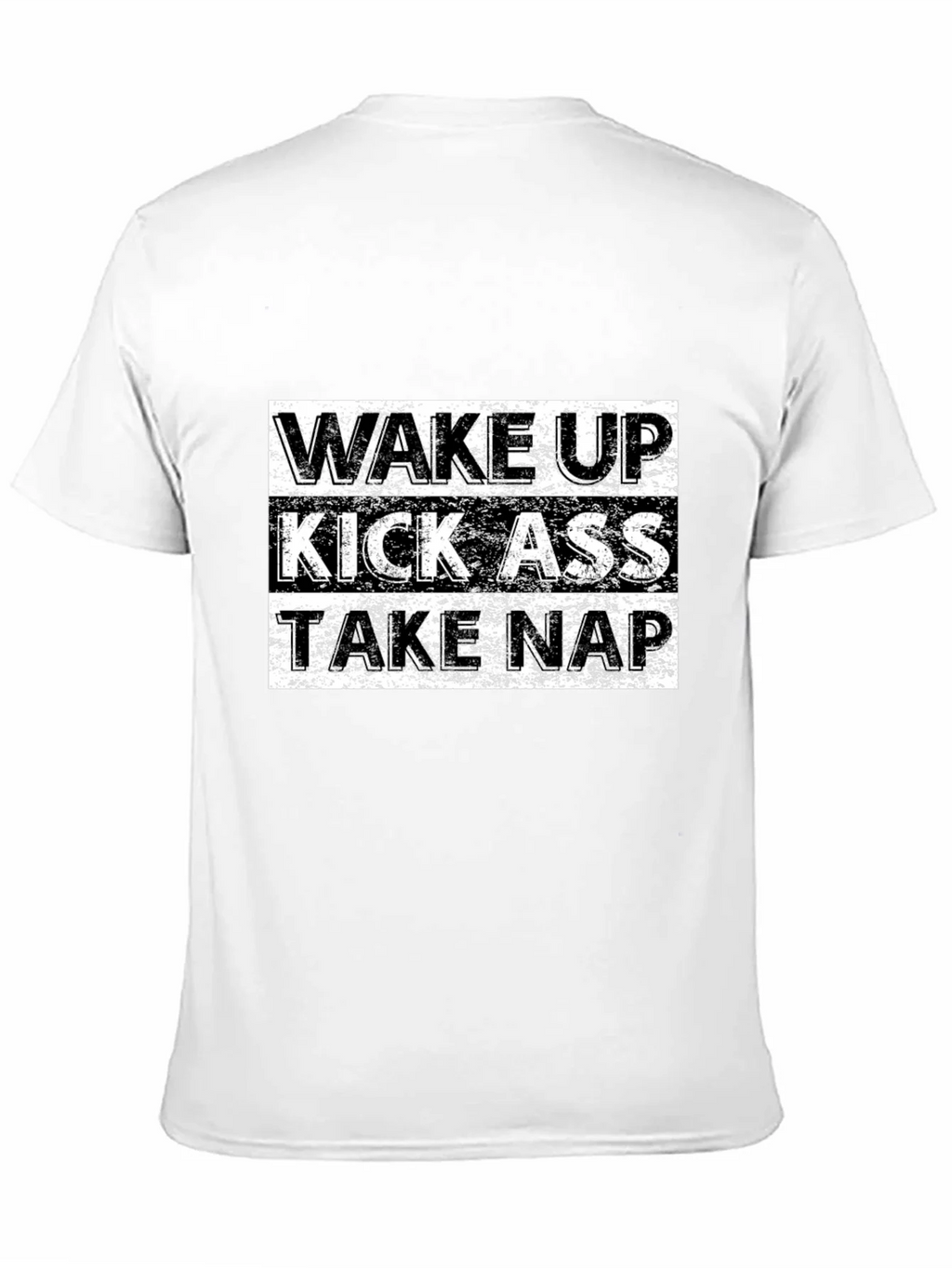 Wake Up Kick Ass Take Nap Graphic Tee product image 10