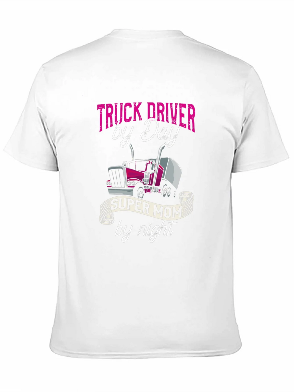 Truck Driver Super Mom T-Shirt product image 10