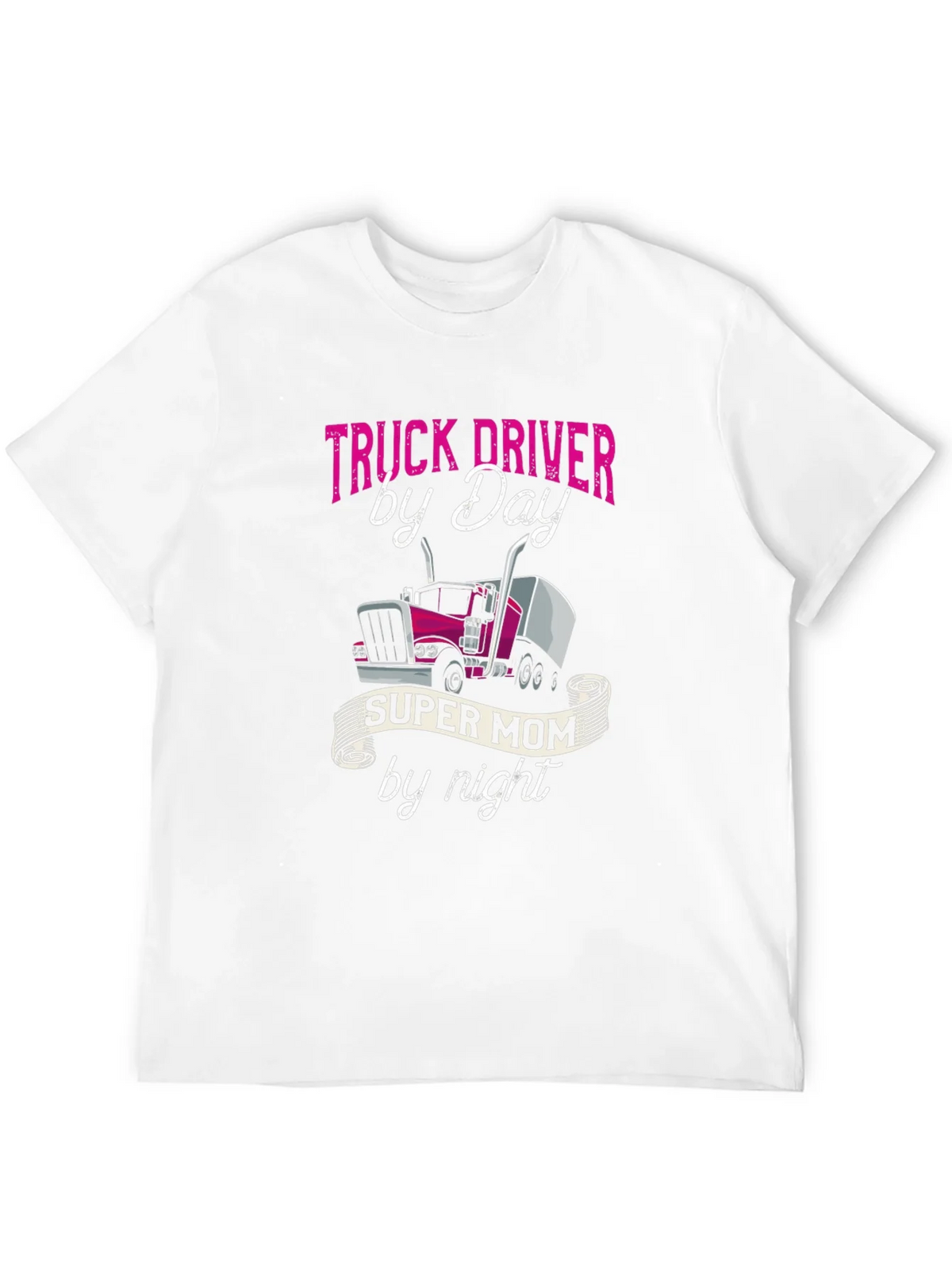 Truck Driver Super Mom T-Shirt product image 11
