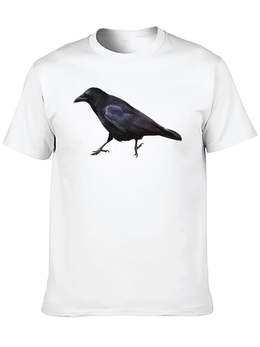 Raven Print Black T-Shirt product image 8