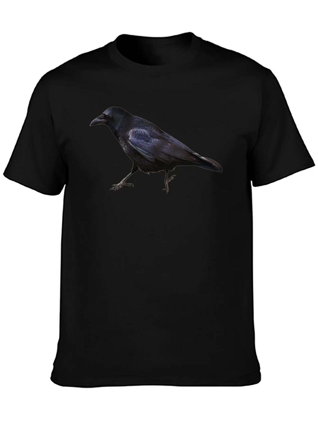Raven Print Black T-Shirt product image 2