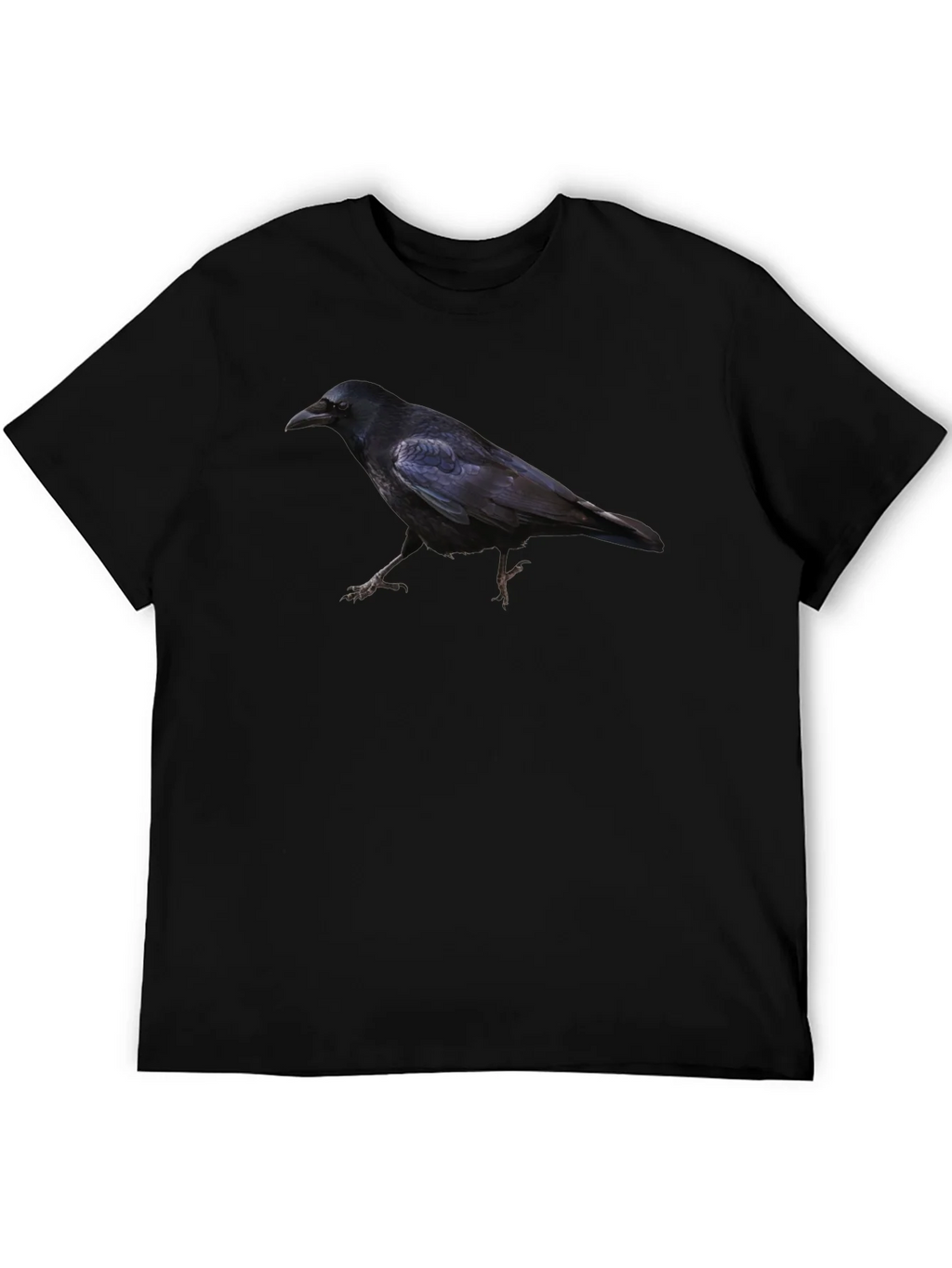Raven Print Black T-Shirt product image 4