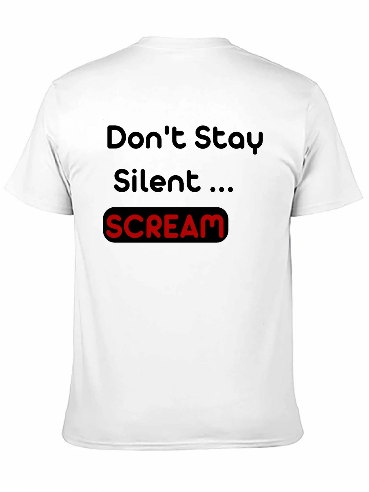 Dont Stay Silent Scream Tee product image 10