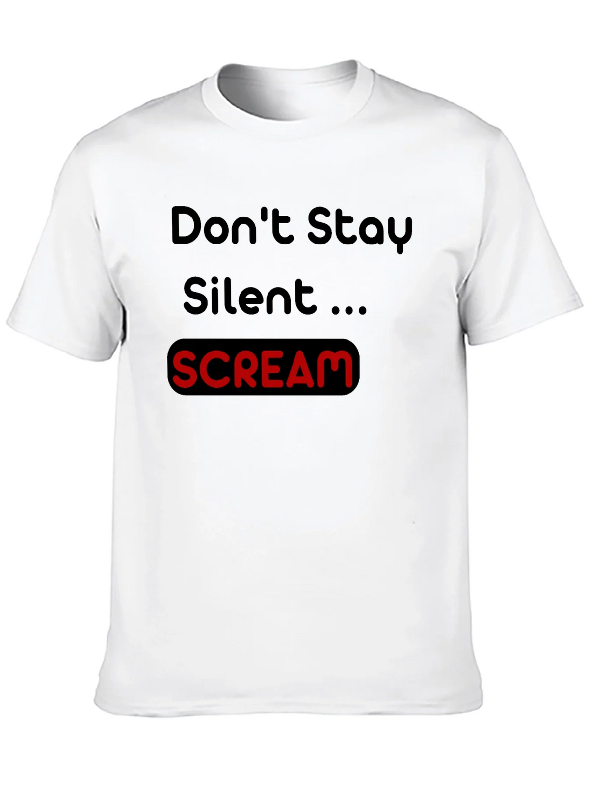 Dont Stay Silent Scream Tee product image 9