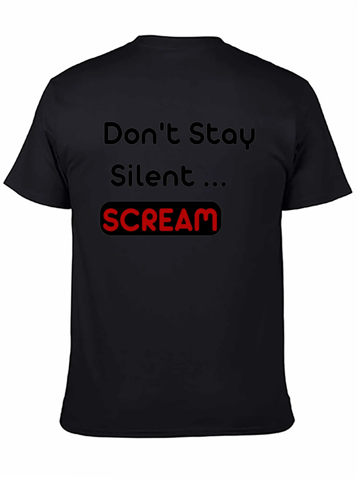 Dont Stay Silent Scream Tee product image 4
