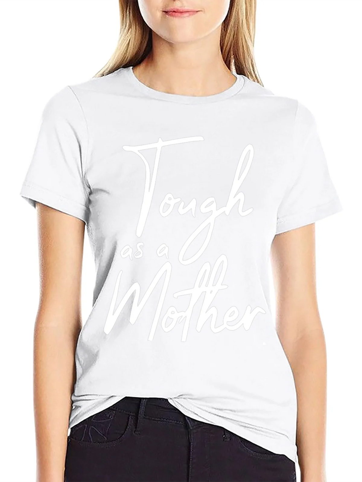 Tough as a Mother Graphic T-Shirt - Black product image 8