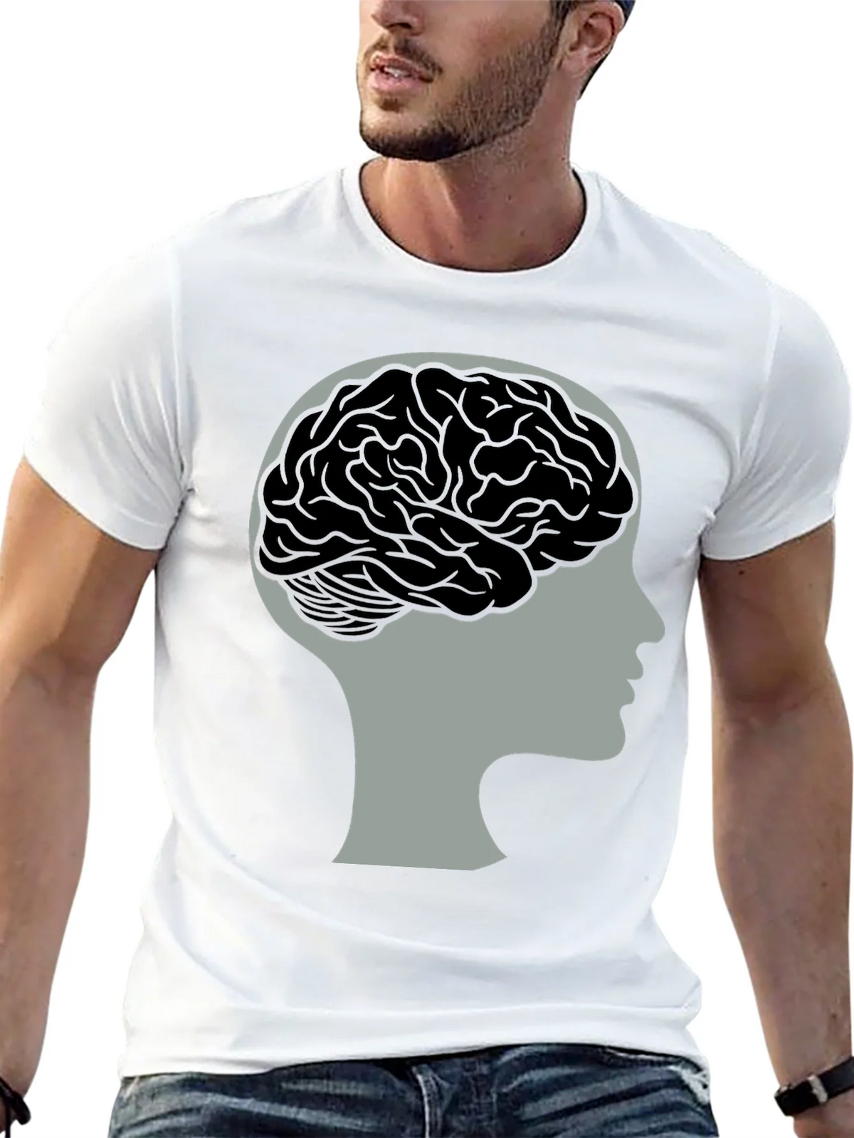 Brain Power Tee - Mens Graphic T-Shirt product image 12