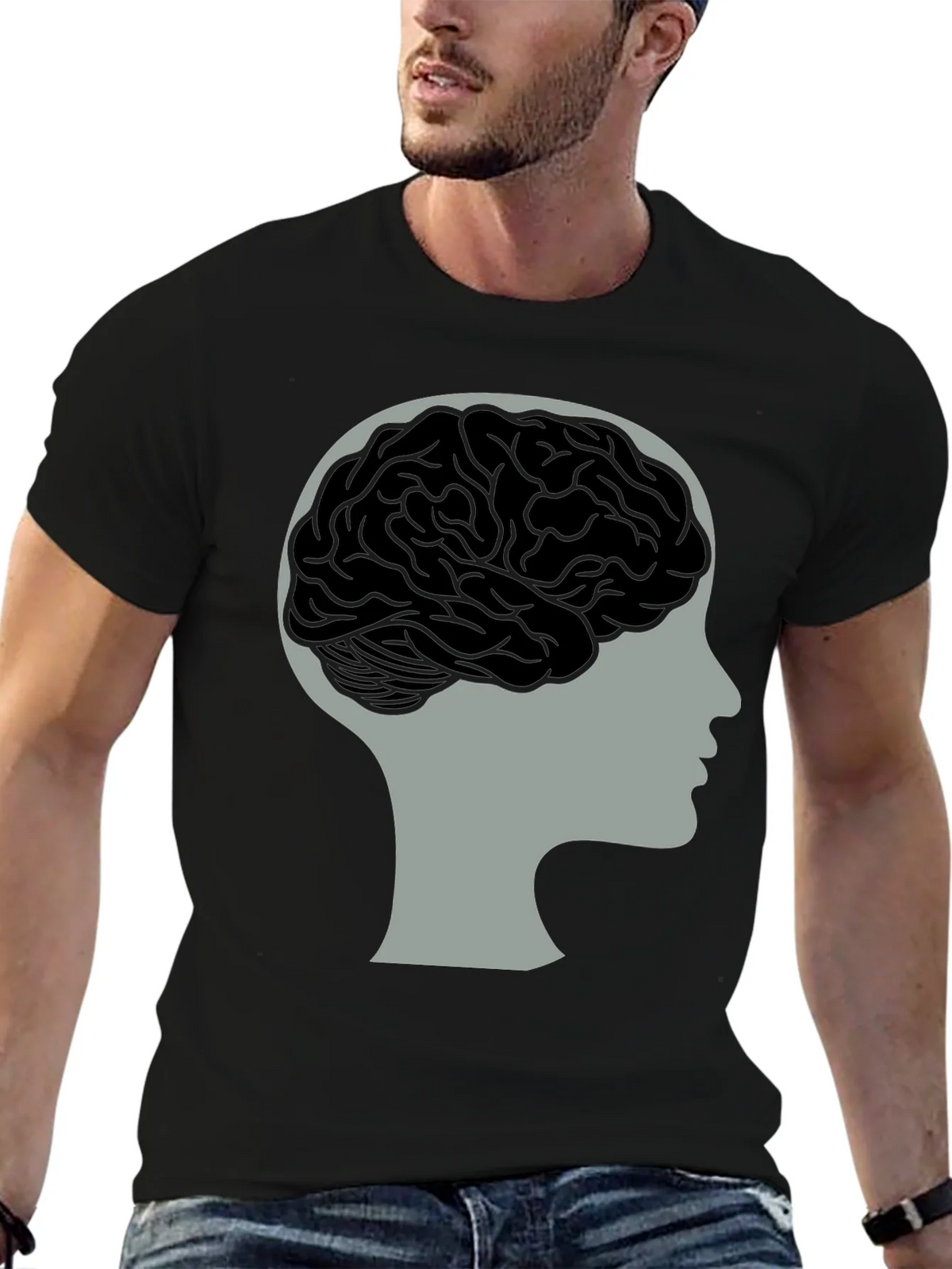 Brain Power Tee - Mens Graphic T-Shirt product image 6