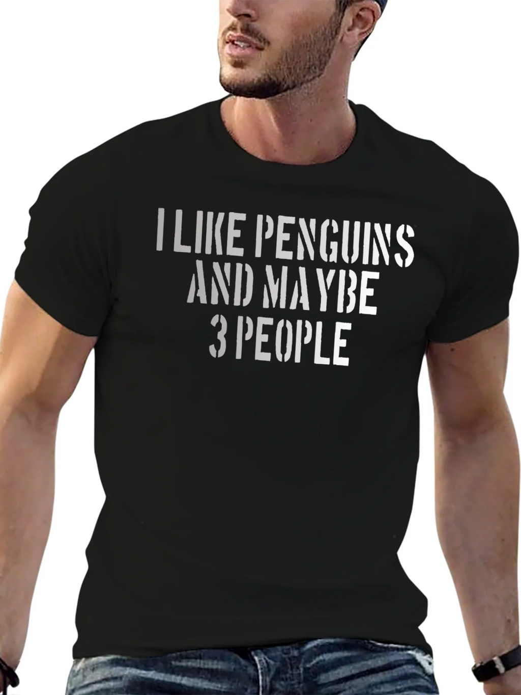 Penguins & Maybe 3 People Graphic Tee product image 6