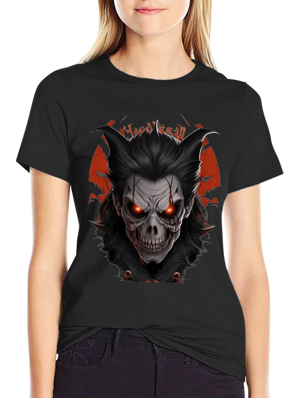 Halloween Demon Graphic T-Shirt product image 2