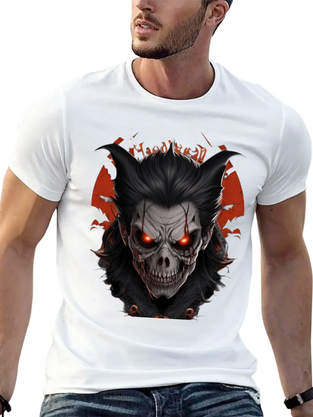 Halloween Demon Graphic T-Shirt product image 8