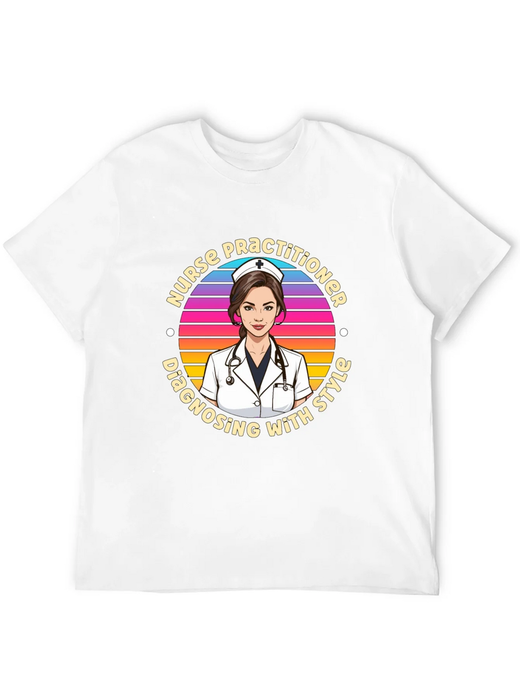 Nurse Practitioner Style Graphic T-Shirt product image 11