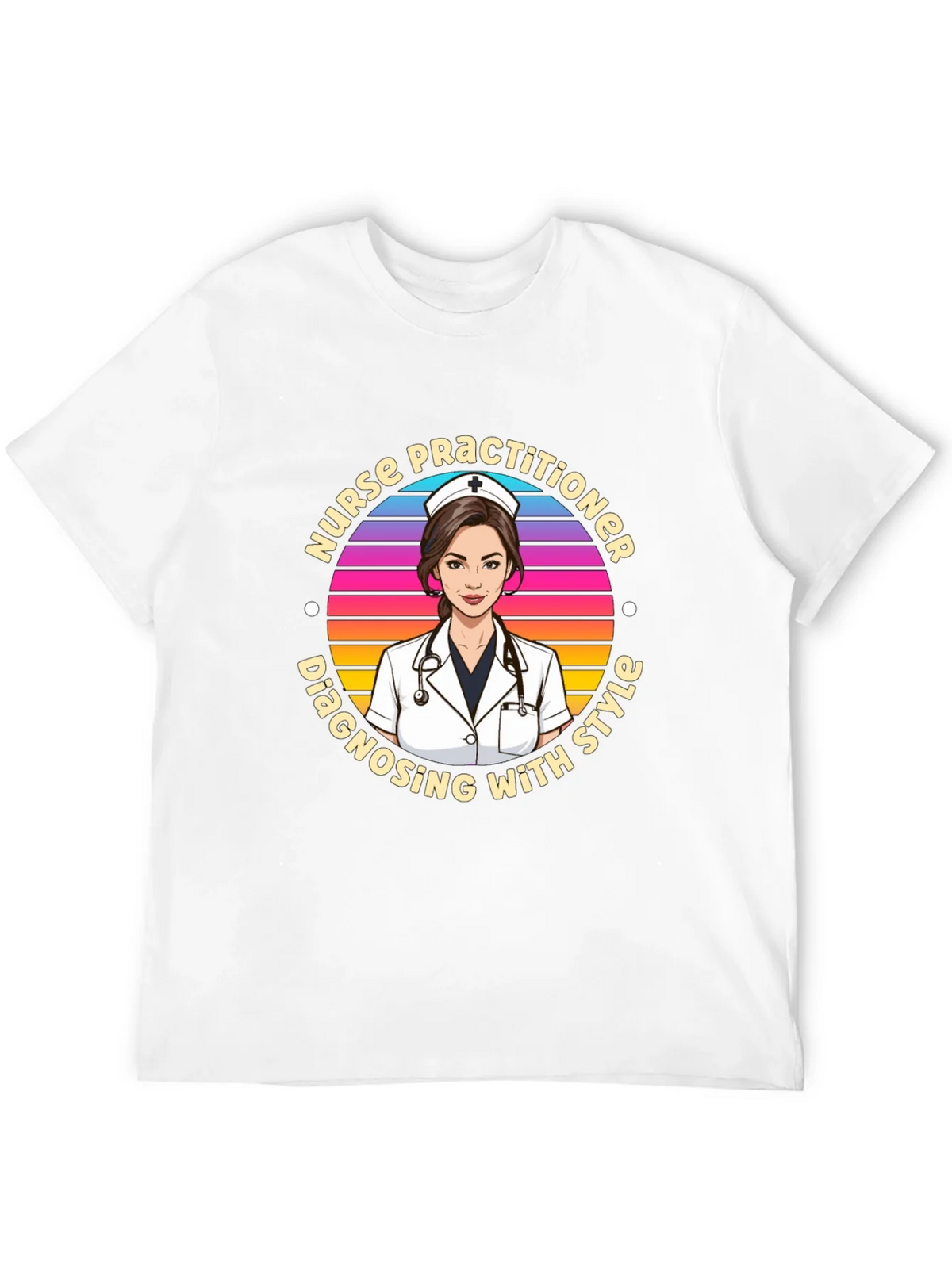 Nurse Practitioner Style Graphic T-Shirt product image 11