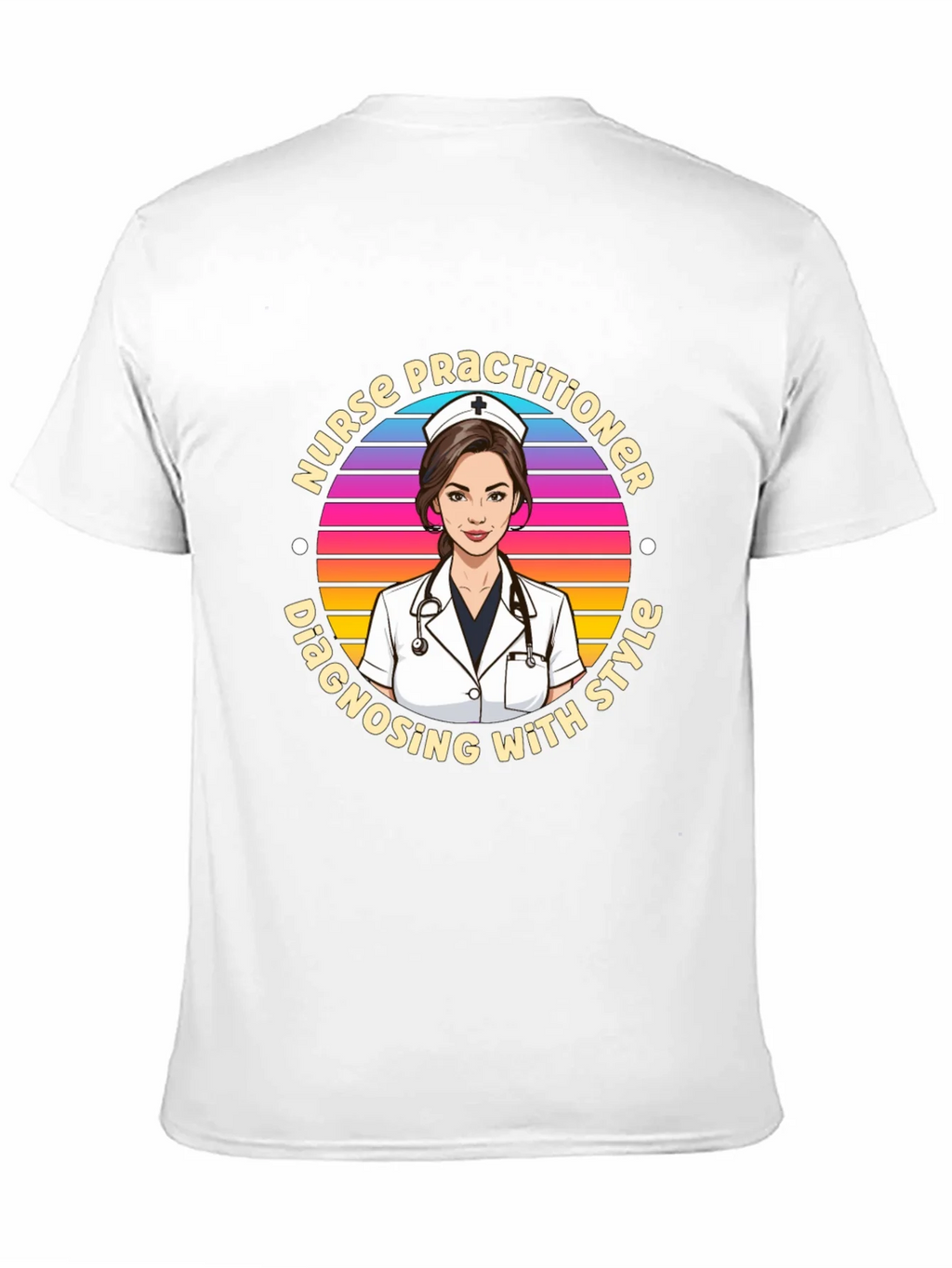Nurse Practitioner Style Graphic T-Shirt product image 10