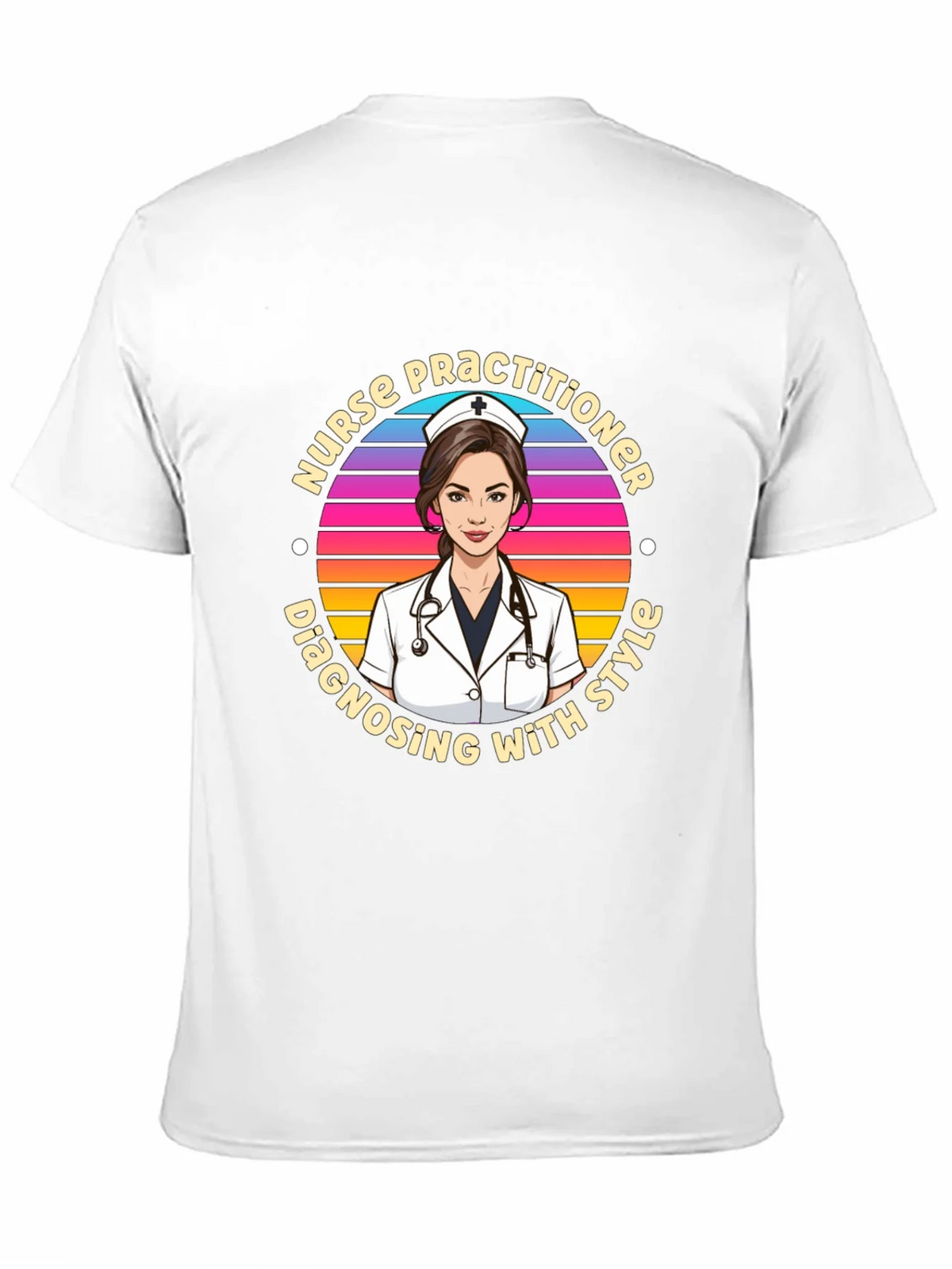 Nurse Practitioner Style Graphic T-Shirt product image 10
